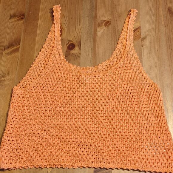 Aritzia Wilfred Caraway Tank orange Small @C - Picture 4 of 9